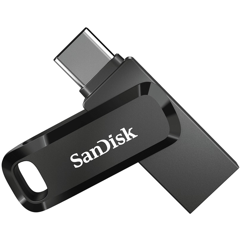 SanDisk Dual Drive Ultra 3.1 Go 64GB USB - USB C 150MB/s USB-sticks Zwart | SanDisk