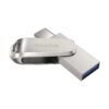 SanDisk Dual Drive Ultra 3.1 Luxe 128GB (USB-C) USB-sticks Grijs | SanDisk