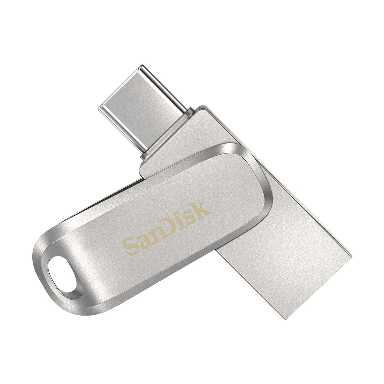 SanDisk Dual Drive Ultra 3.1 Luxe 256GB (USB-C) USB-sticks Grijs | SanDisk