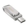SanDisk Dual Drive Ultra 3.1 Luxe 32GB (USB-C) USB-sticks Grijs | SanDisk