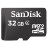 SanDisk MicroSD Class 4 32GB Micro SD-kaart Zwart | SanDisk