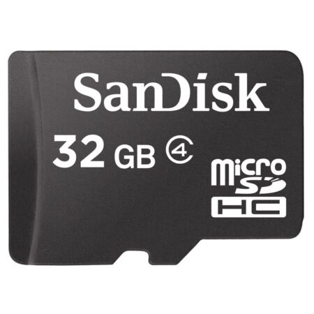 SanDisk MicroSD Class 4 32GB Micro SD-kaart Zwart | SanDisk