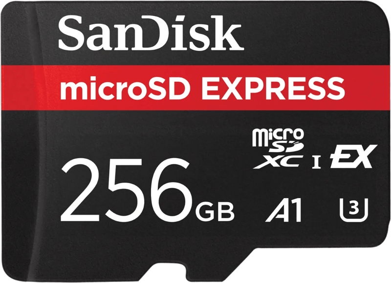 SanDisk MicroSD Express Card 256GB 650MB/s