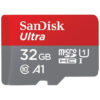 SanDisk MicroSDHC Ultra Android 32GB 120MB/s Class 10 A1 - 2pak Micro SD-kaart Grijs | SanDisk