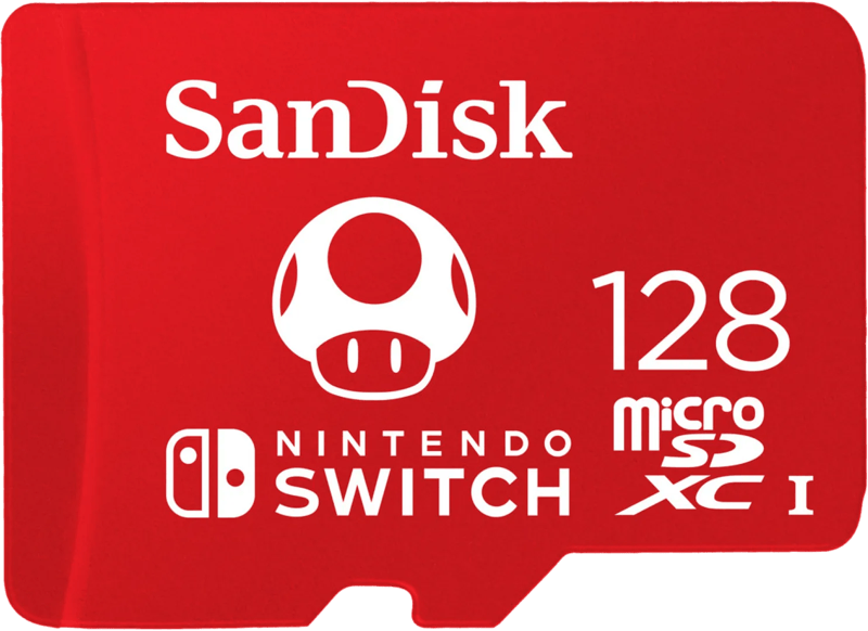 SanDisk MicroSDXC Extreme Gaming 128GB Toad (Nintendo licensed)