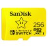 SanDisk MicroSDXC Extreme Gaming 256GB 100MB / 90mb Nintendo licensed Micro SD-kaart Geel | SanDisk