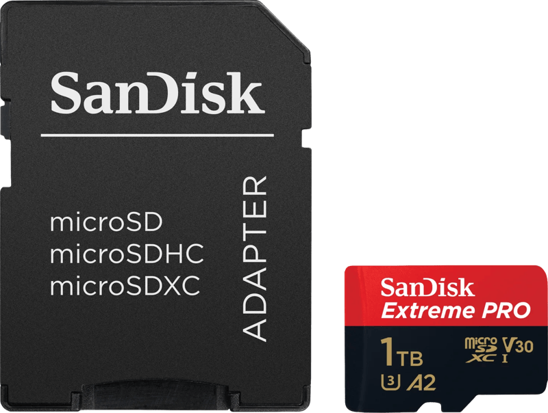 SanDisk MicroSDXC Extreme Pro 1TB 140MB/s
