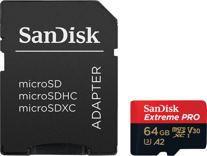 SanDisk MicroSDXC Extreme Pro 64GB 90MB/s