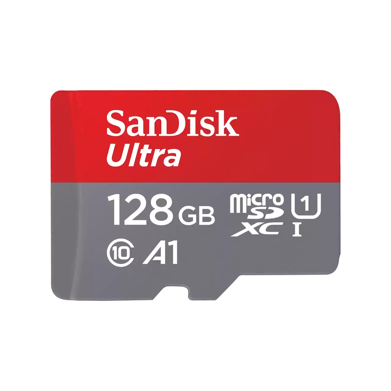 SanDisk MicroSDXC Ultra 128GB 140mb/s C10 - SDA UHS-I Micro SD-kaart Rood | SanDisk