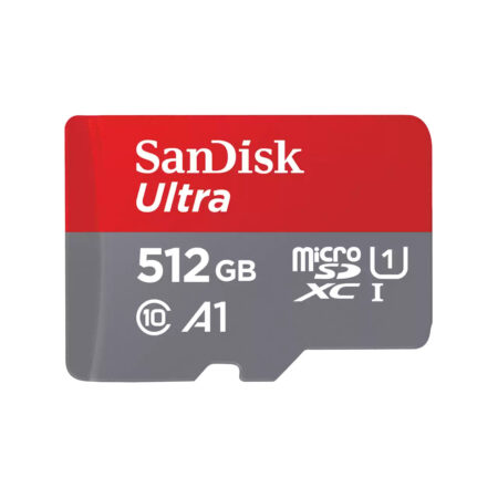 SanDisk MicroSDXC Ultra 512GB 150mb/s C10 - SDA UHS-I Micro SD-kaart Grijs | SanDisk