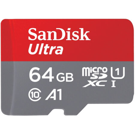 SanDisk MicroSDXC Ultra Photo 64GB 140mb/s C10 - SDA UHS-I Micro SD-kaart Grijs | SanDisk