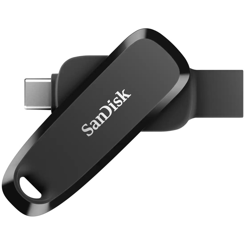 SanDisk Phone Drive 128GB USB-C/USB-A 3.2 Gen 1 100MB/s Telefonie accessoire Zwart | SanDisk