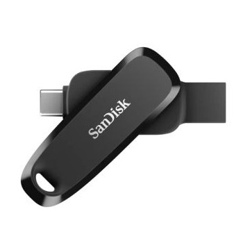 SanDisk Phone Drive 256GB USB-C/USB-A 3.2 Gen 1 100MB/s Telefonie accessoire Zwart | SanDisk
