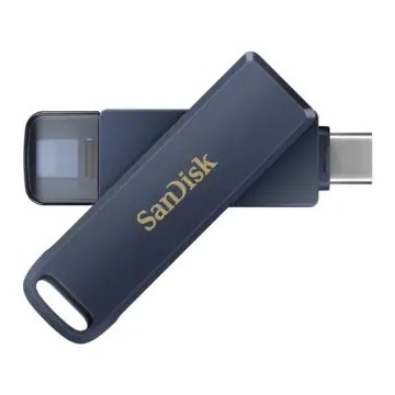 SanDisk Phone Drive 64GB USB-C 3.2 Gen 2 90MB/s Telefonie accessoire Blauw | SanDisk