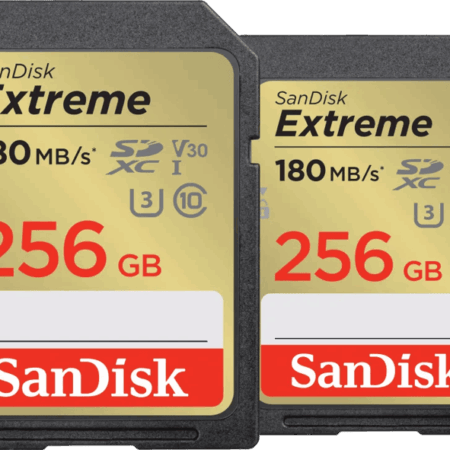SanDisk SDXC Extreme 256GB 130MB/s DuoPack