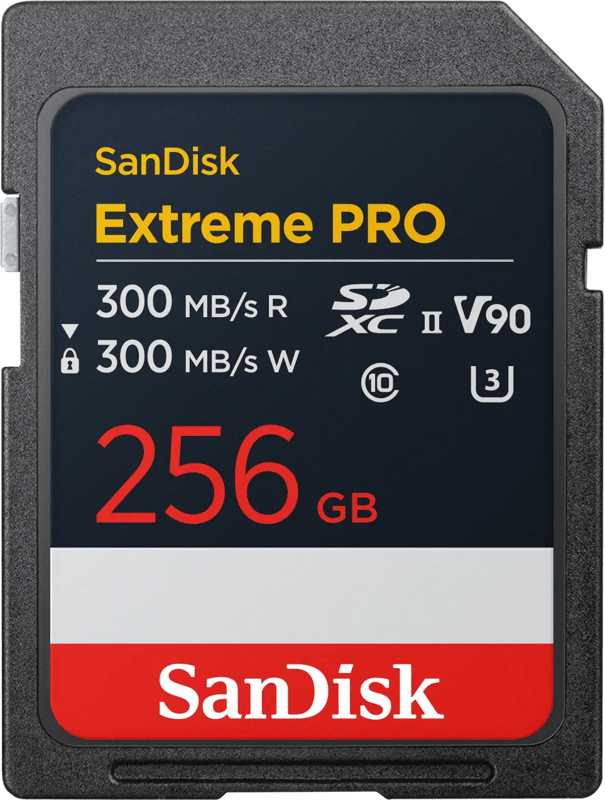 SanDisk SDXC Extreme PRO 256GB 300MB/s