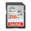 SanDisk SDXC Ultra 256GB 150mb/s C10 UHS-I SD-Kaart Wit | SanDisk
