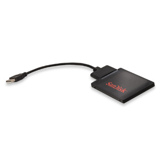 SanDisk SSD kit - USB to SATA Cable - HDD to SSD - SW dnl Desktop accessoire Zwart | SanDisk