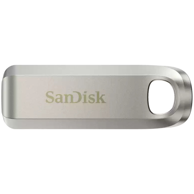 SanDisk ULTRA LUXE 128GB USB 3.2 Gen 1 400 MB/s USB-sticks Zilver | SanDisk