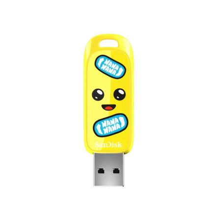SanDisk USB Fortnite - Peely Edition 256GB 130 MB/s - USB 3.2 USB-sticks Geel | SanDisk