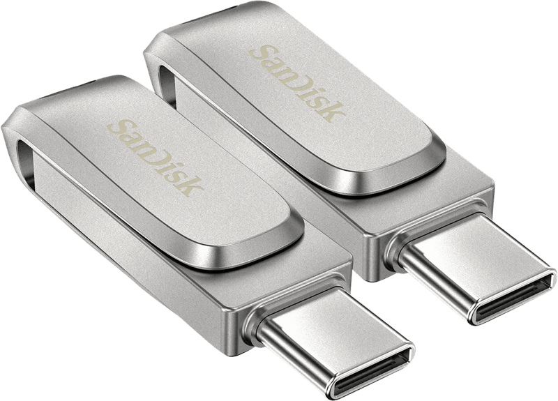 SanDisk Ultra Dual Drive 3.1 Luxe 64GB Duo Pack