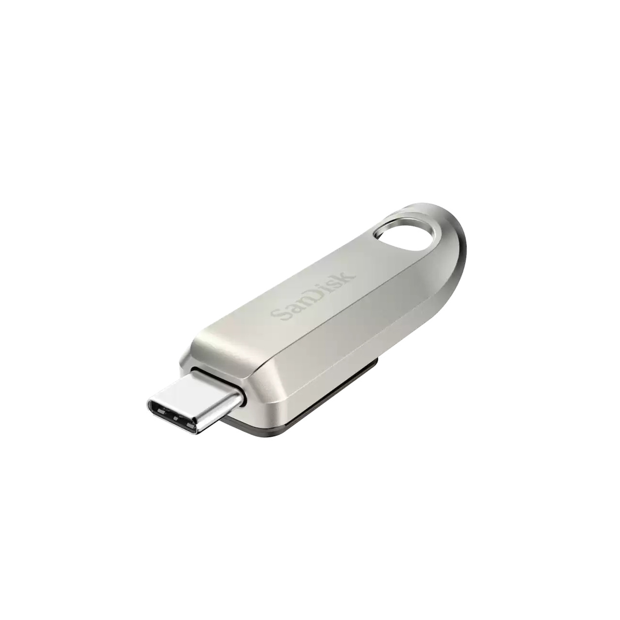 SanDisk Ultra Luxe 512GB USB-C 3.2 Gen 1 400 MB/s Externe SSD Zilver | SanDisk