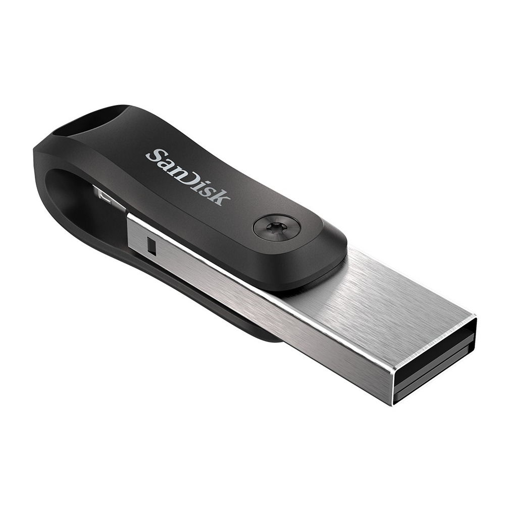 SanDisk iXpand Go Flash Drive 3.0 128GB USB-sticks Grijs | SanDisk