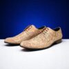 Sand Paisley Panther Lureaux - Handgemaakte Nette Schoenen Voor Heren | Lureaux