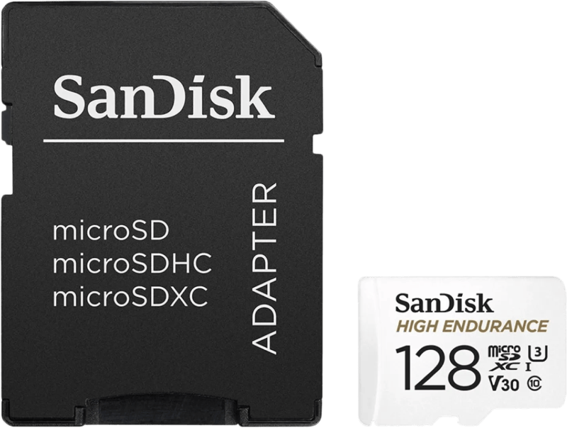 Sandisk MicroSDXC High Endurance 128GB 40MB/s