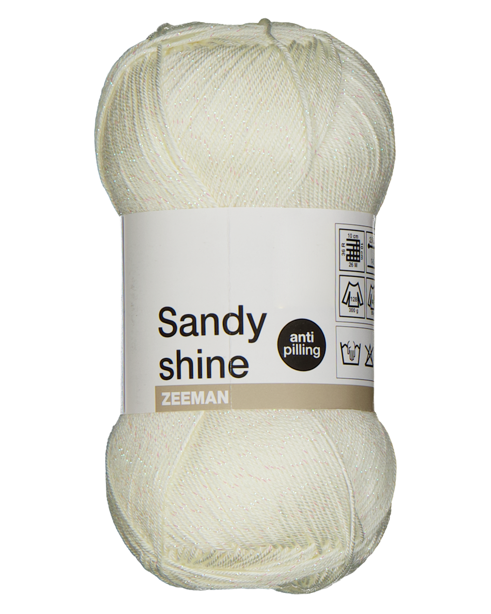 Sandy shine Breigaren - Wit | Zeeman