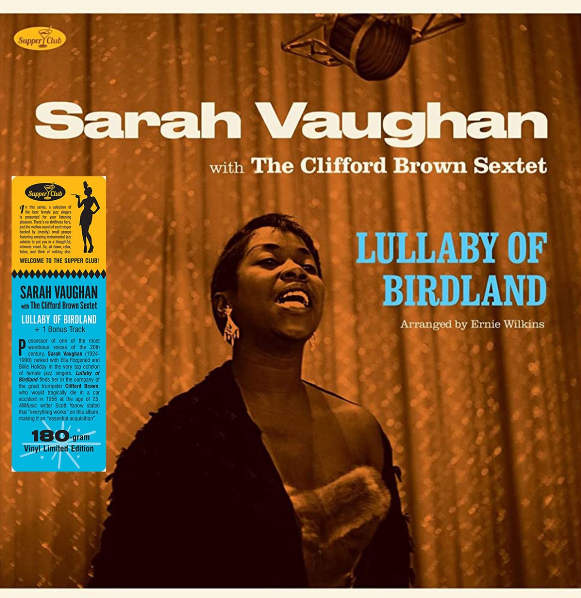 Sarah Vaughan - Lullaby Of Birdland (LP) | Fiftiesstore
