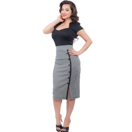 Sarina Button Skirt