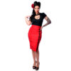 Sarina Button Slit Skirt