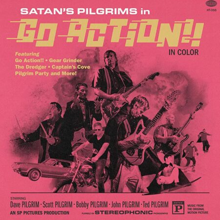 Satan's Pilgrims - Go Action!! (Goud Vinyl) (LP) | Fiftiesstore