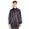 Satin Blouse Black-L | Fiftiesstore