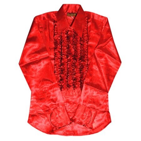 Satin Ruffles Shirt