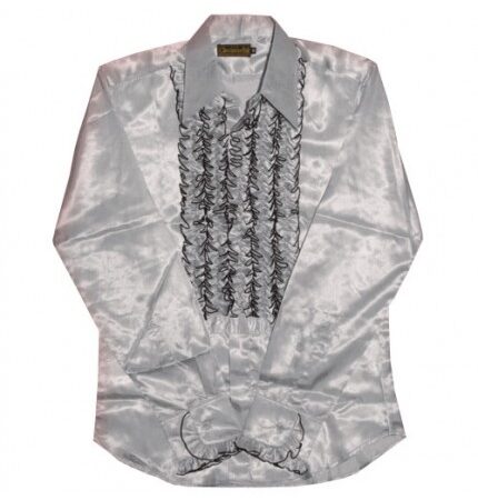 Satin Ruffles Shirt