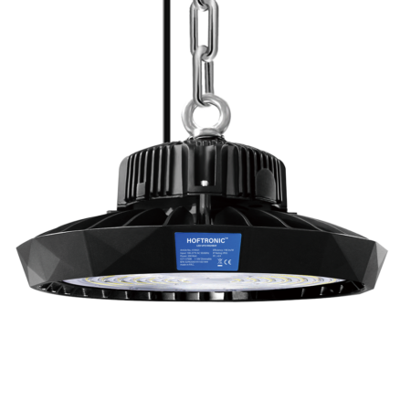 Saturn LED High Bay - Dimbaar - 200 Watt 38.000 lumen (190lm/W) - 5700K daglicht wit - 120° - IP65 waterdicht - Energielabel A - Bridgelux LED's | HOFTRONIC