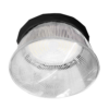 Saturn LED High Bay met 100° reflector en afdekking - Dimbaar - 240 Watt 45.600 lumen (190lm/W) - 5700K daglicht wit - IP65 waterdicht - Bridgelux LED's | HOFTRONIC