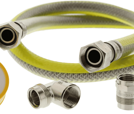 Scanpart Gasslang RVS Flex 125 cm