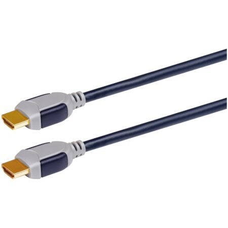 Scanpart High Speed HDMI kabel met Ethernet 2.0m HDMI kabel Zwart | Scanpart