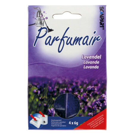 Scanpart Parfumair geurparels lavendel 4x6g Stofzuiger accessoire Paars | Scanpart