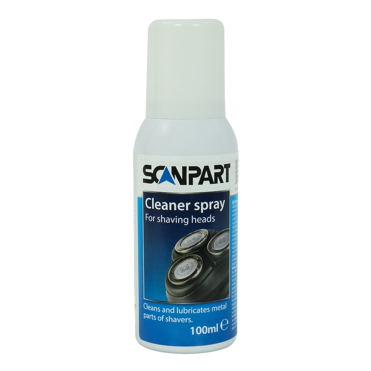 Scanpart Shaver cleaner 100ml Scheerhoofden Blauw | Scanpart
