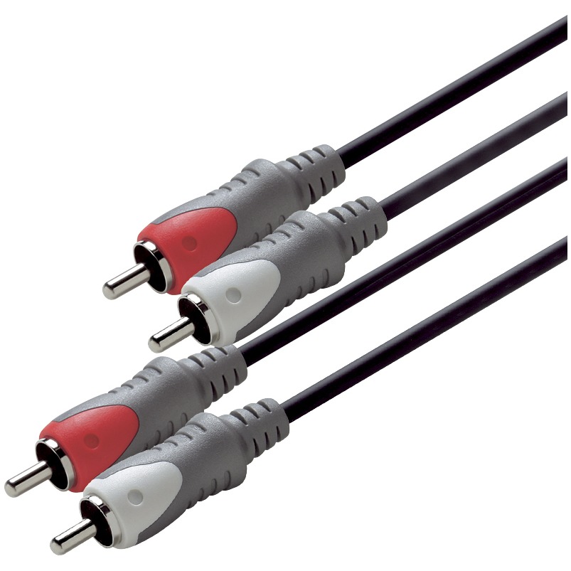 Scanpart aansluitkabel 2tulp(M)-(M) 2