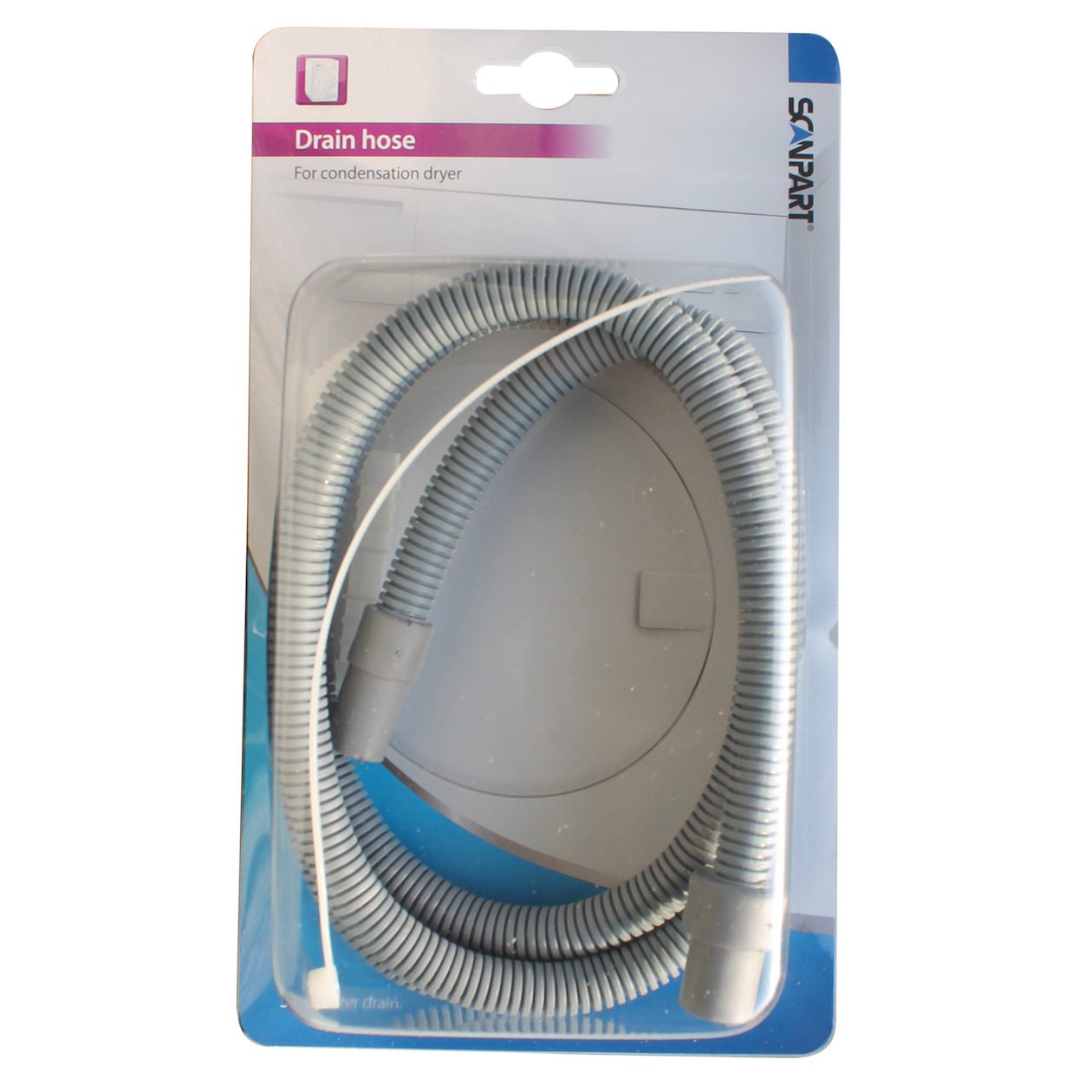 Scanpart afvoerslang condensdroger 8x10mm 1
