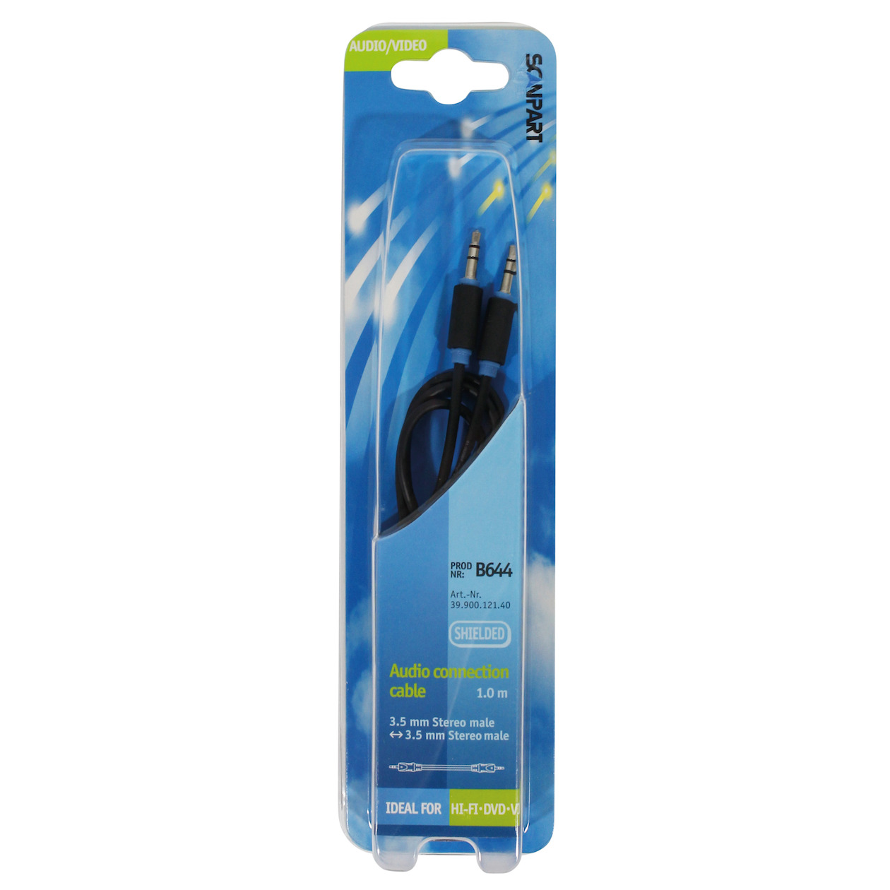 Scanpart audio kabel 3.5mm jack 1
