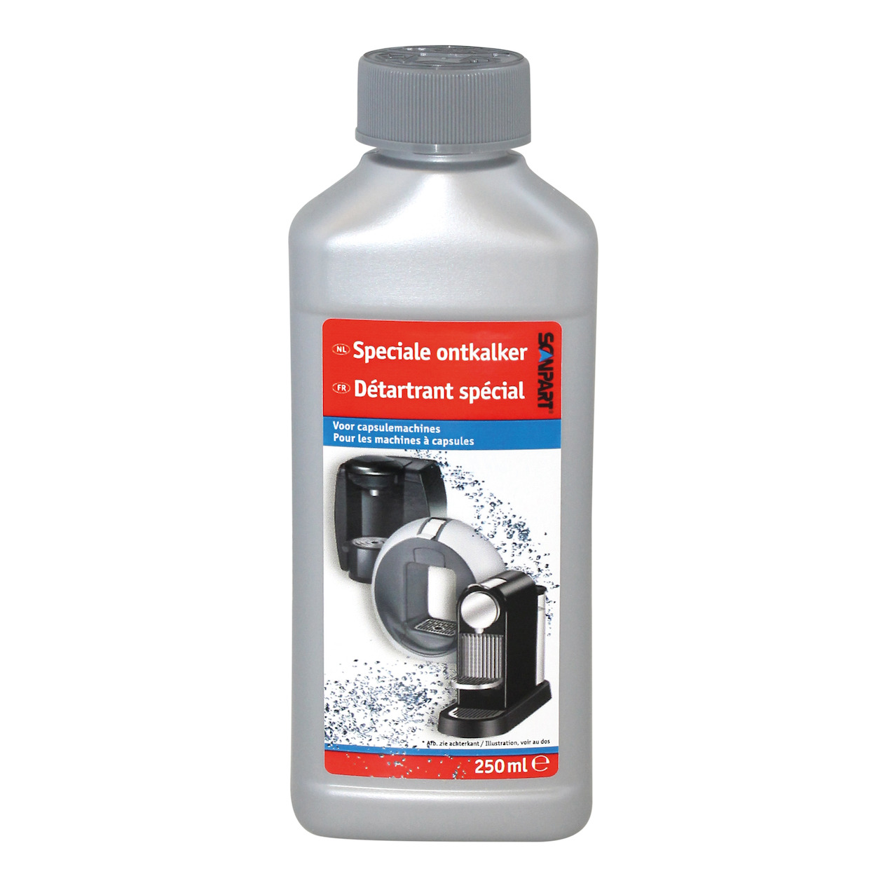 Scanpart capsule machine ontkalker 250ml Ontkalker Transparant | Scanpart
