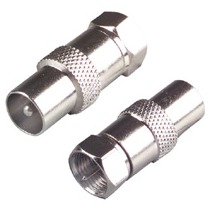 Scanpart coax adapter - F-connector naar 9