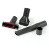 Scanpart kleine zuigmonden set 32+35mm Borstel Zwart | Scanpart