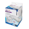 Scanpart luchtafvoerslang set droger PVC 100mm 3